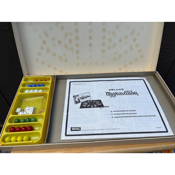Vintage 1972 Aggravation Deluxe Party Edition Board Game COMPLETE Lakeside - Picture 7 of 9